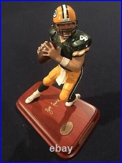 Green Bay Packers Danbury Mint Quarterback Sculptures Starr Favre Rodgers