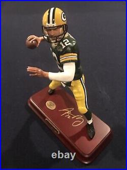 Green Bay Packers Danbury Mint Quarterback Sculptures Starr Favre Rodgers