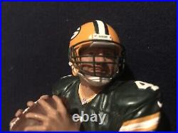 Green Bay Packers Danbury Mint Quarterback Sculptures Starr Favre Rodgers