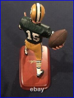 Green Bay Packers Danbury Mint Quarterback Sculptures Starr Favre Rodgers