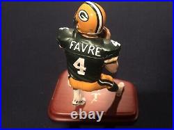 Green Bay Packers Danbury Mint Quarterback Sculptures Starr Favre Rodgers