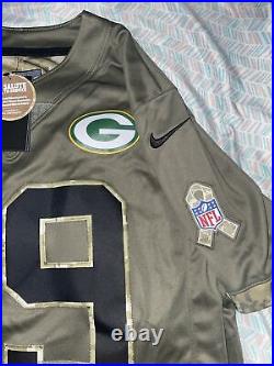 Green Bay Packers David Bakhtiari #69 Jersey Nike Salute to Service Size Large