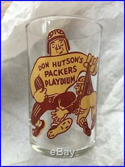 Green Bay Packers Don Hutson's Playdium Glass