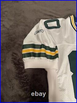 Green Bay Packers Donald Driver Authentic NFL Reebok Jersey Sz 46 RARE Vintage