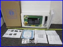 Green Bay Packers Easy Full Disclosure Clock Bradford Exchange NFL