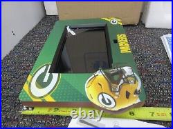 Green Bay Packers Easy Full Disclosure Clock Bradford Exchange NFL