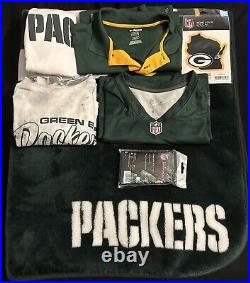 Green Bay Packers Fan Apparel Bundle! Aaron Jones Jersey! See Description