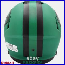 Green Bay Packers Football Helmet NEW 2025 RAVE Full Size Speed Replica Helmet