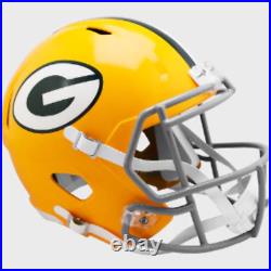 Green Bay Packers Full Size 1961 to 1979 Speed Replica Throwback Helmet NFL