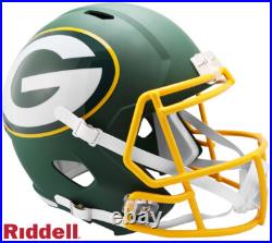 Green Bay Packers Full Size AMP Speed Replica Helmet New In Box 10357