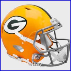 Green Bay Packers Full Size Authentic 1961 to 1979 Speed Throwback Football Helm