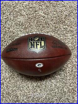 Green Bay Packers Game-Used Football vs. Chicago Bears 10/20/16