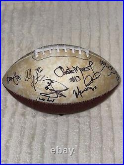 Green Bay Packers Hall Of Fame Golf Outing Signed Football One Of A Kind