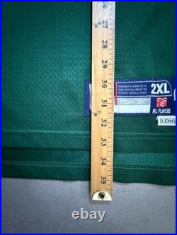 Green Bay Packers Hawk #50 NFL Reebok Jersey Mens 2XL Green Helmet Tag Rare