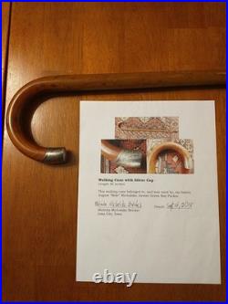 Green Bay Packers Hof Mike Michalske Walking Cane Coa One Of A Kind