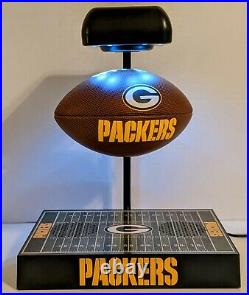 Green Bay Packers Hover Helmet NFL Levitating Football With Field And Speaker