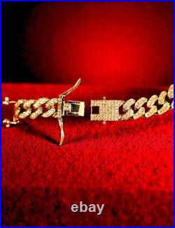 Green Bay Packers Iced Out Cuban Link 24 Chain Necklace