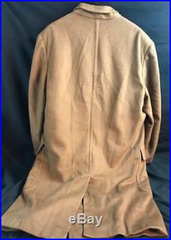 Green Bay Packers Iconic Coach Vince Lombardi 1966 Trademark Camel Hair Topcoat