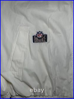 Green Bay Packers Jacket Men's XL Pro Player Hooded NFL White Vintage 90's Green Bay Packers Jacket Men's XL Pro Player Hooded NFL White Vintage 90's