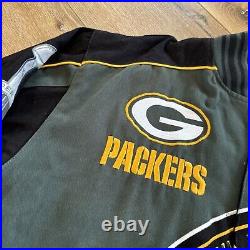 Green Bay Packers Jacket Mens XLSuper Bowl XLV Champions Varsity Bomber NFL
