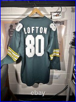 Green Bay Packers James Lofton Mitchell & Ness Throwback Jersey Sz 56