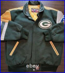 Green Bay Packers Jeff Hamilton Adult Jacket Size (L)