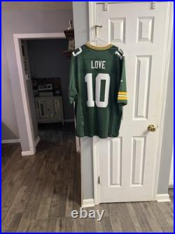 Green Bay Packers Jordan Love Nike Vapor Limited Jersey NWT XL Fully Stitched