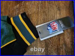 Green Bay Packers LEATHER! Letterman Jacket! New With Tags! Offical NFL