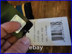 Green Bay Packers LEATHER! Letterman Jacket! New With Tags! Offical NFL