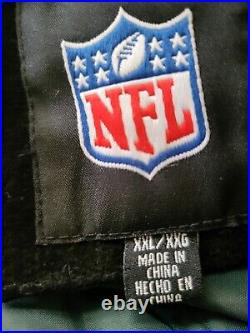 Green Bay Packers LEATHER! Letterman Jacket! New With Tags! Offical NFL