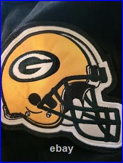 Green Bay Packers LEATHER! Letterman Jacket! New With Tags! Offical NFL
