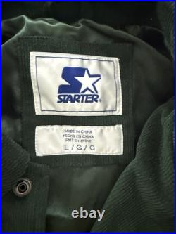 Green Bay Packers Men's Corduroy Football Jacket NFL Licensed, Size Large