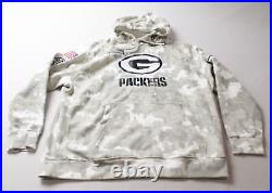 Green Bay Packers Men's Nike Salute To Service Hoodie NC3 White Size XL NWT Green Bay Packers Men's Nike Salute To Service Hoodie NC3 White Size XL NWT