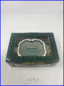 Green Bay Packers Miniature Lambeau Field Stadium Bridgepoint Collectible B&P Green Bay Packers Miniature Lambeau Field Stadium Bridgepoint Collectible B&P