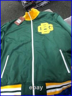 Green Bay Packers Mitchell and Ness NFL Preseason Warm Up Track Jacket