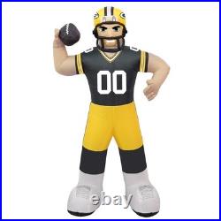 Green Bay Packers NFL 7 Ft Tall Inflatable Mascot for Tailgating Party Green Bay Packers NFL 7 Ft Tall Inflatable Mascot for Tailgating Party