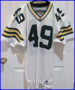 Green Bay Packers NFL Football Practice Jersey # 49 Size 48 Starter Berlin WI
