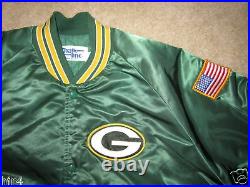 Green Bay Packers NFL Football Super Bowl Chalkline Jacket XL mens