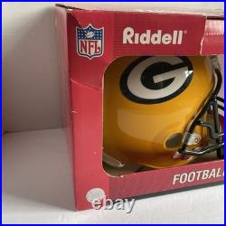 Green Bay Packers NFL Full Size Replica Football Helmet Riddell See Pictures