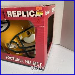 Green Bay Packers NFL Full Size Replica Football Helmet Riddell See Pictures