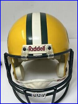Green Bay Packers NFL Full Size Riddell Helmet Vintage Football 1995 Wisconsin