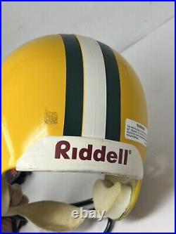 Green Bay Packers NFL Full Size Riddell Helmet Vintage Football 1995 Wisconsin