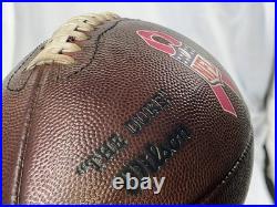Green Bay Packers NFL Game Ball Team Issued Wilson The Duke Pink Ribbon