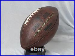 Green Bay Packers NFL Game Ball Team Issued Wilson The Duke Pink Ribbon