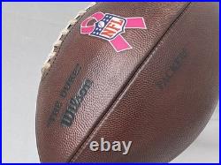 Green Bay Packers NFL Game Ball Team Issued Wilson The Duke Pink Ribbon