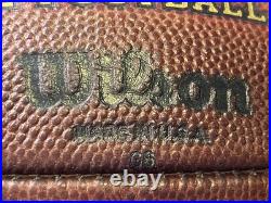 Green Bay Packers NFL Game Ball Team Issued Wilson The Duke Pink Ribbon