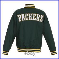 Green Bay Packers (NFL) JH Design Poly-Twill Jacket