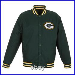 Green Bay Packers (NFL) JH Design Poly-Twill Jacket
