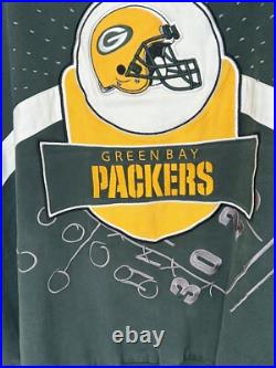 Green Bay Packers NFL Jacket Embroidered Cotton Jacket Coat 6XL NFC North