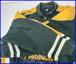 Green Bay Packers NFL Jacket Embroidered Cotton Jacket Coat 6XL NFC North
